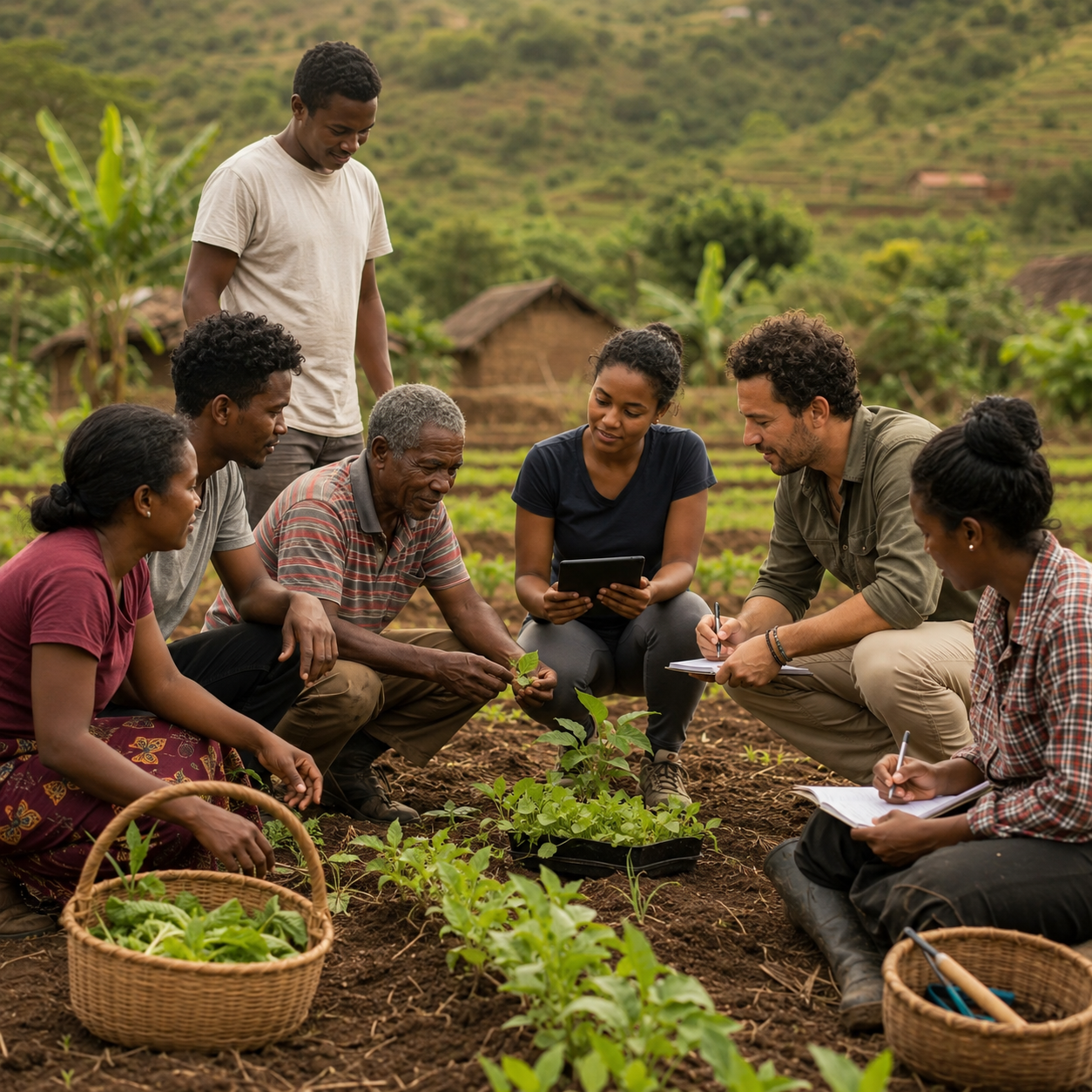 L'équipe opérationnelle de FACT Madagascar